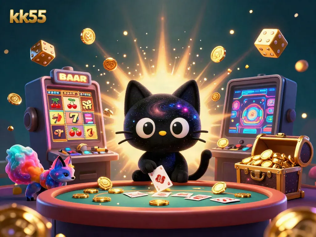 Engage with the mesmerizing world of kk55, where the cosmic casino bursts with vibrant energy and golden rewards.