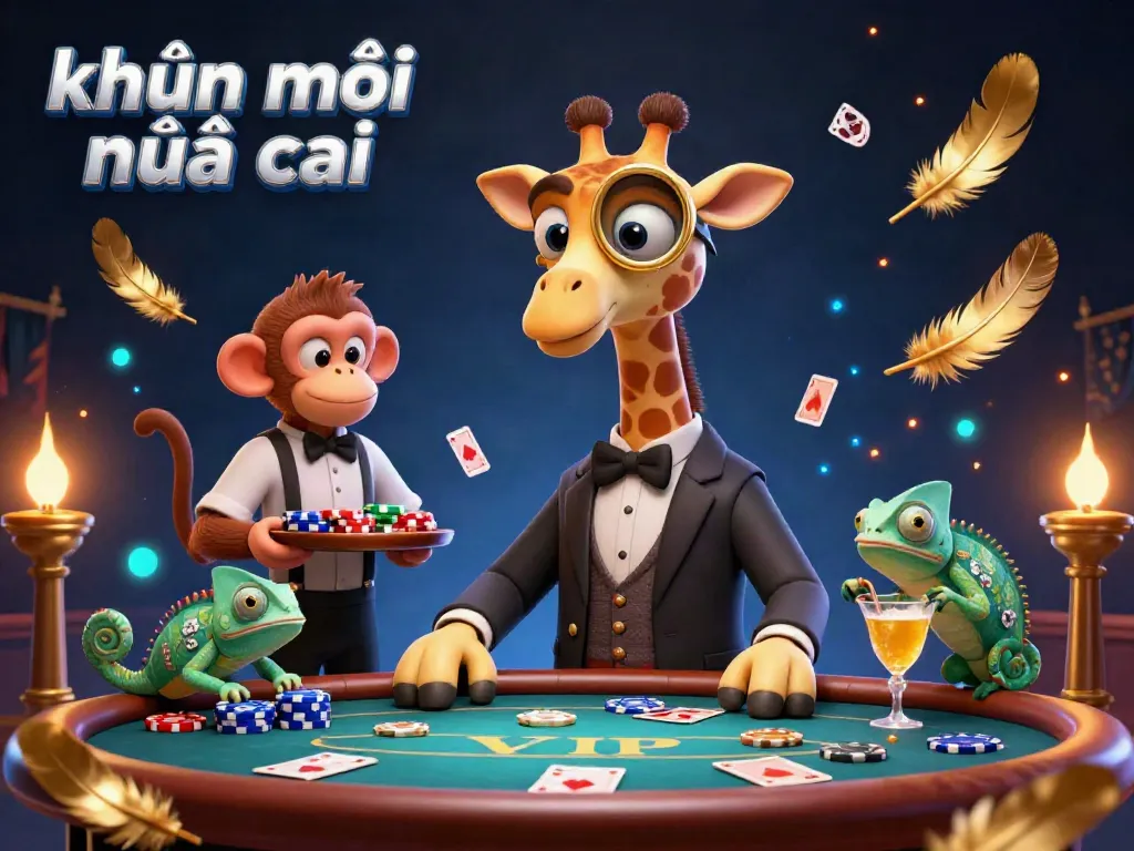 Engage in exciting khuyến mãi nhà cái with high-roller actions at a vibrant poker table scene.