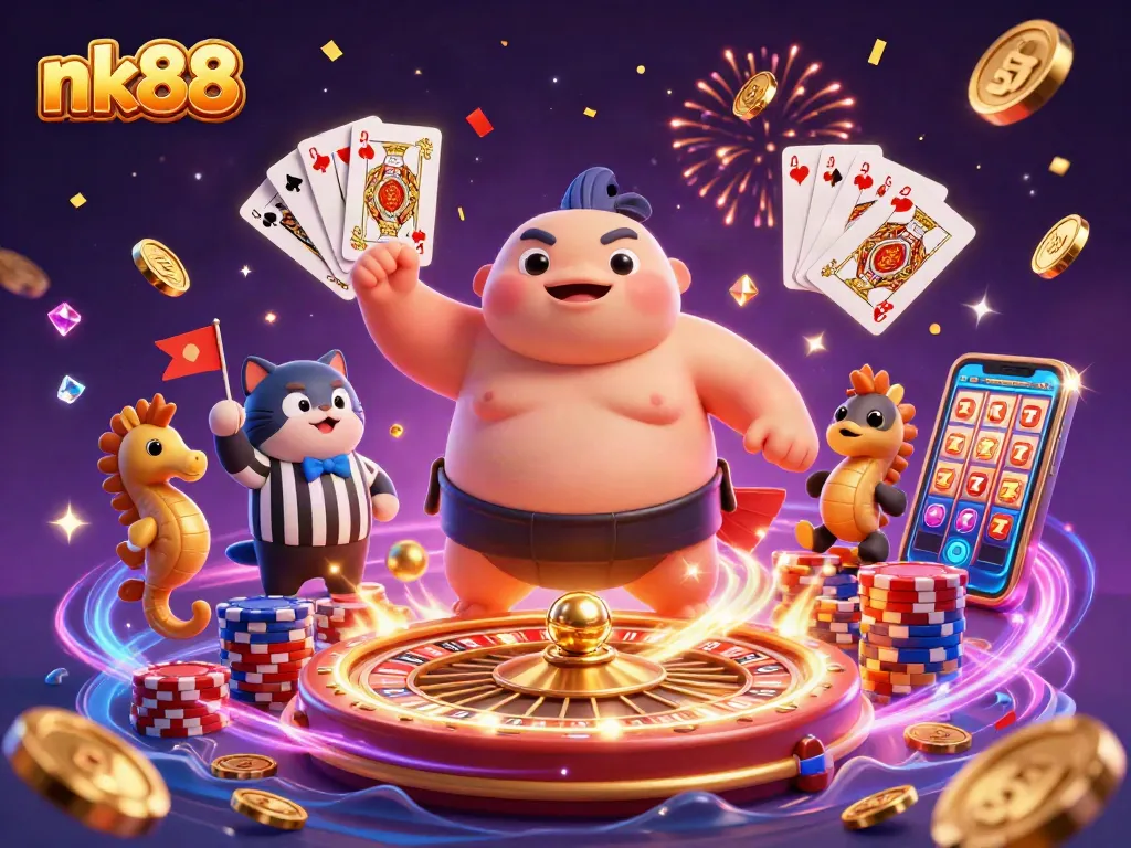 Experience exciting gameplay and opportunities to win at nk88's vibrant online casino.