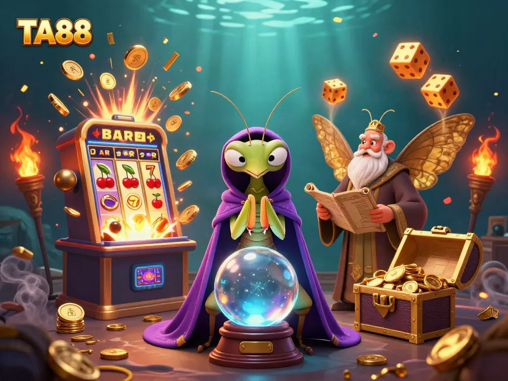 TA88 engaging players with dynamic slot machine action and vibrant casino excitement.