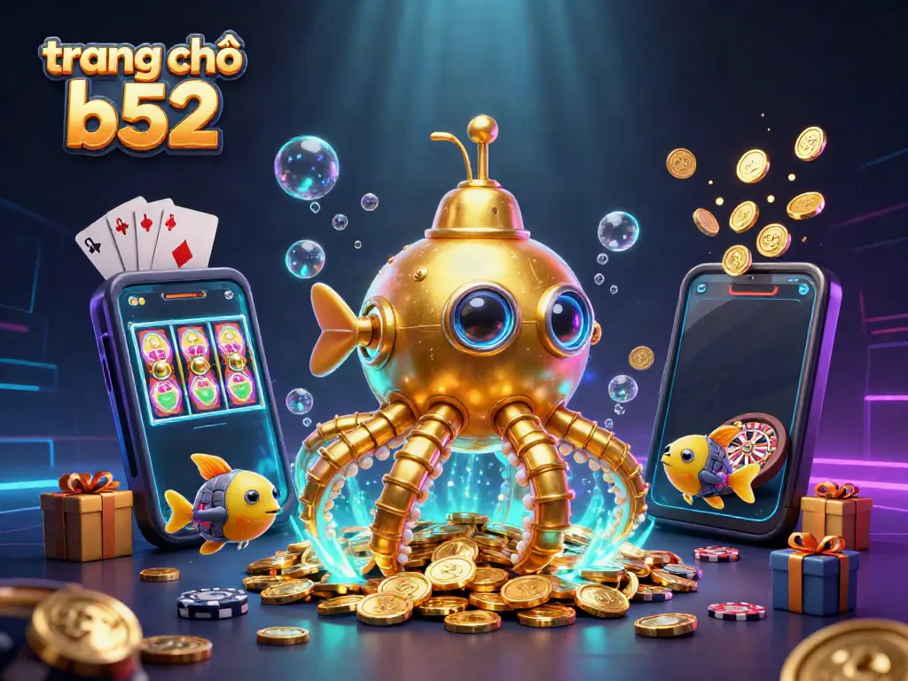 Experience winning strategies on trang chủ b52 with vibrant gaming elements and golden rewards.