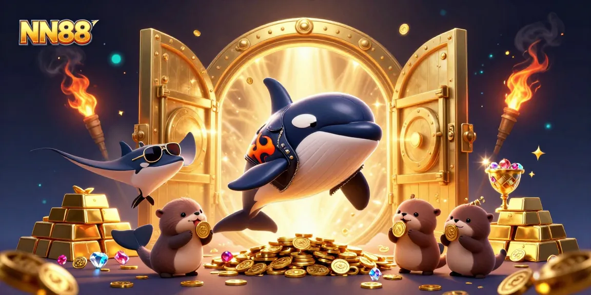 Experience thrilling wins with NN88's exciting gaming world featuring interactive sea creatures!