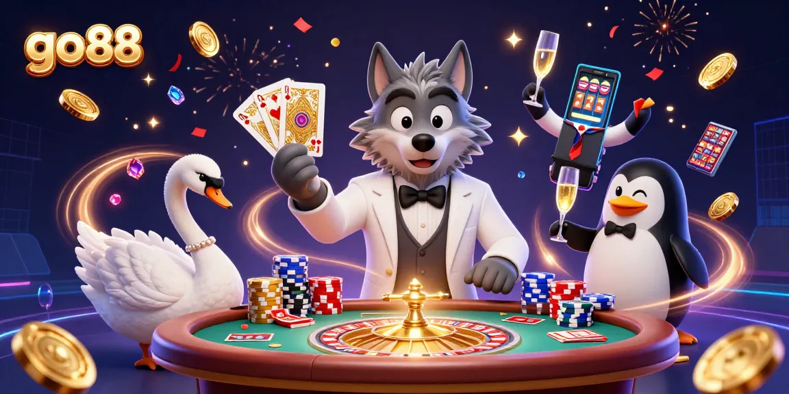 Win big at go 88 with vibrant cards and a lively baccarat table showcasing thrilling gameplay.