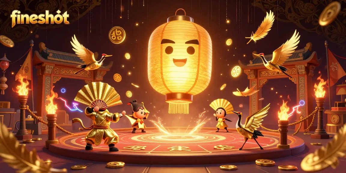 Experience thrilling wins at fiveshot casino with vibrant golden lantern spirit and lucky symbols.