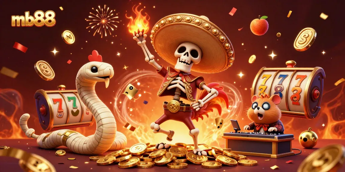 Join mb88 for a thrilling slot game adventure filled with vibrant characters and golden surprises!